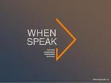 WhenSpeak