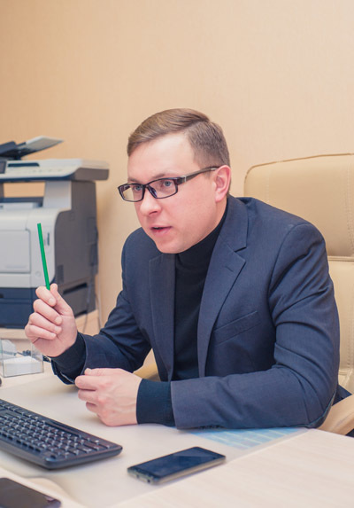 Денис Семериков, начальник отдела документационного обеспечения Кировского государственного медицинского университета