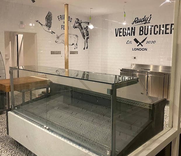 "Мясной" магазин для веганов Rudy's Vegan Butcher