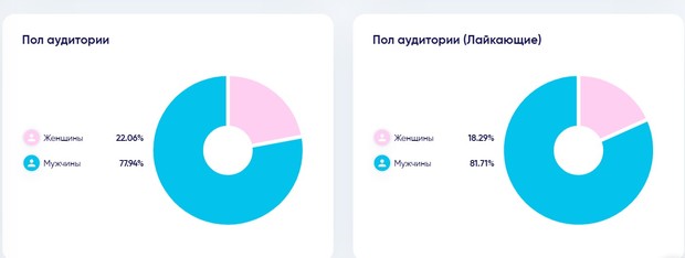 Вкладка «Тип аудитории»