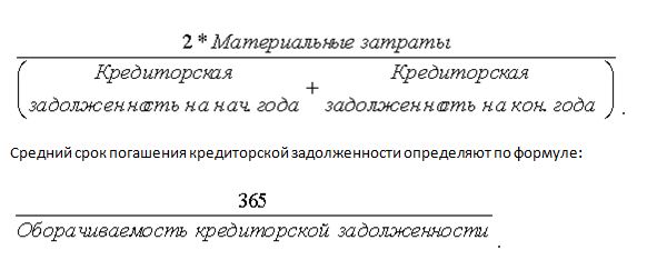 Кредиторская задолженность формула по балансу. Срок погашения кредиторской задолженности формула. Средний срок погашения кредиторской задолженности. Период оборачиваемости кредиторской задолженности. Оборачиваемость кредиторской задолженности формула.